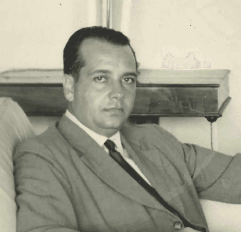 Retrato de José Tjurs na história do Jardim Nacional